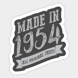 Made in 1954 all original part silver Sticker